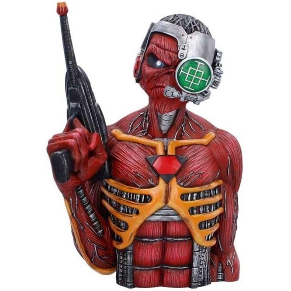 Iron Maiden - Iron Maiden - Somewhere in Time Eddie - Bust Box  COLLECTIBLES